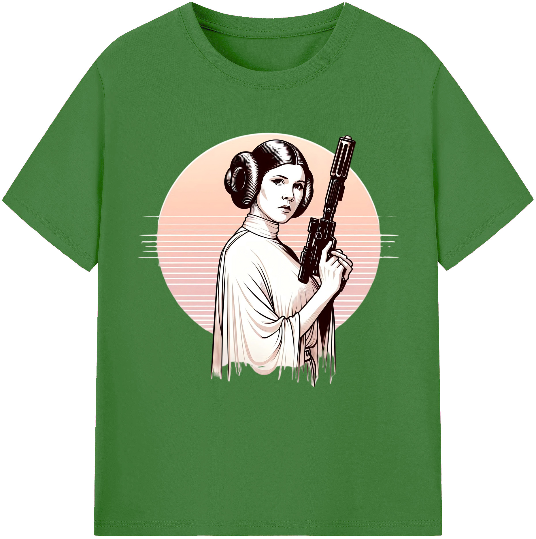 （画像用） スター・ウォーズ Star Wars レディースカジュアルプリントTシャツ（綿100％）